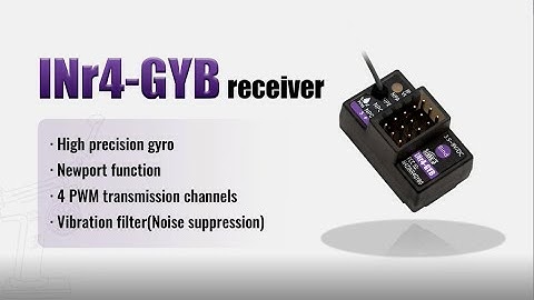 FlySky INr4-GYB receiver testing