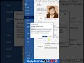 How to Password Protect a Word Document🔐 | Lock MS Word Files Like a PRO! 🔐 #Shorts #WordTricks