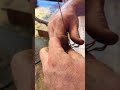 How to make rein chains by Shane Riley J bar D Canvas and Leather