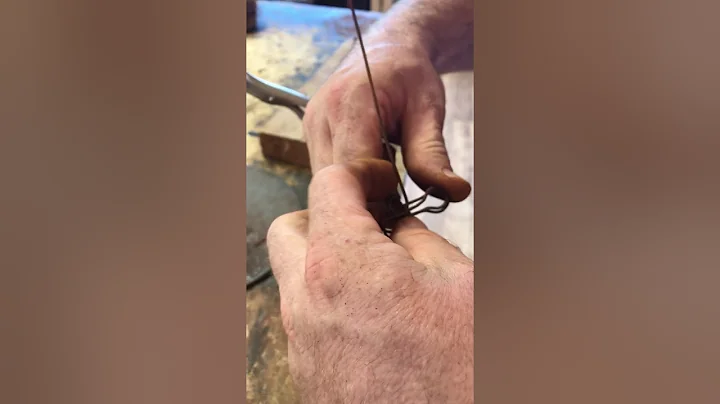 How to make rein chains by Shane Riley J bar D Can...