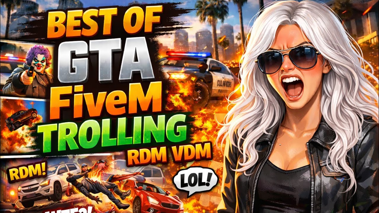 Fivem Rdm FiveM Server Trolling RDM VDM Fail RP 1A #fivem #grandtheftauto # ...