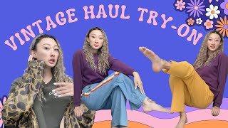 Vintage Clothes / Trying On My Haul (March 2022)