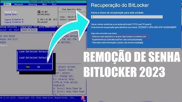 Como Remover a Senha BITLOCKER do HD e Qualquer Aparelho PC Notebook 2024