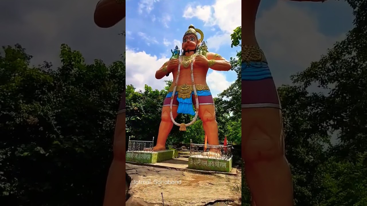 Jai Hanuman 🚩|| Jatmai Mata Mandir 🛕|| Gariyaband Chhattisgarh #shorts #ytshorts #cg