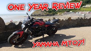 #171 One Year Review of the Yamaha MT-07 2016!