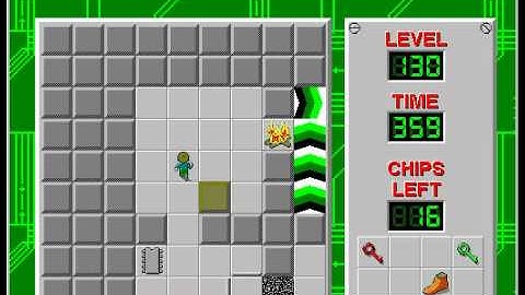 CCLP3 level 130 solution - 311 seconds