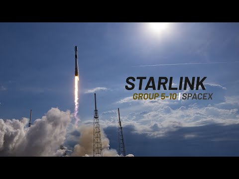 🔴 EN DIRECT LANCEMENT SPACEX STARLINK GROUP 5-10 ( Fusée FALCON 9 - Lancement spatial )