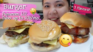 BURGER Recipe for Business, 3 BEST SELLER Variants ala Zarks!