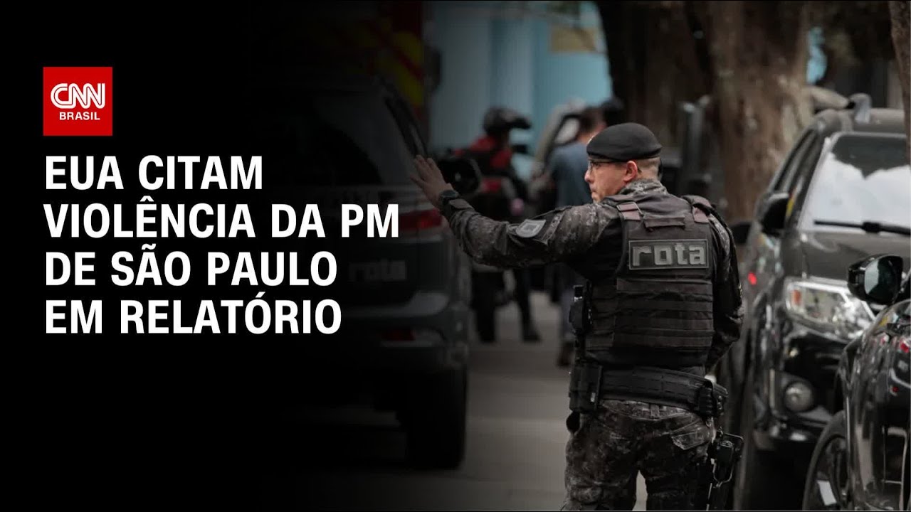 EUA citam violência da PM de São Paulo em relatório que critica Moraes | CNN NOVO DIA