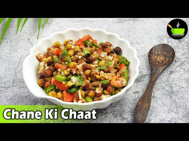 Chane Ki Chaat Recipe | Chana Chaat Recipe | Healthy High Protein Breakfast Recipes | Chaat Recipes | She Cooks