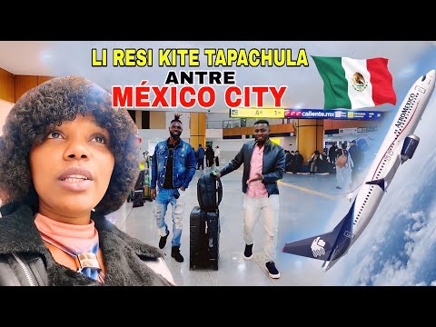 Gwo nouvèl yonn nan aktè yo jwenn rezidans li soti Tapachula ann al chèchel AIRPORT 🇲🇽 avèk nou🔥😳❤️