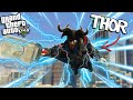 THOR from MARVELS AVENGERS gets NEW SUPER POWERS (GTA 5 Mods)