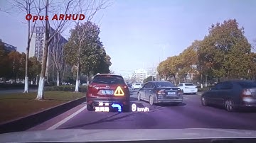 Opus Microsystems AR HUD demo