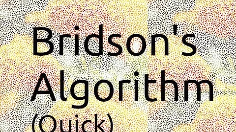 Episode 4 - Poisson Disc | Bridson