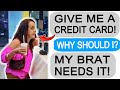 r/EntitledPeople - KAREN EXPECTS ME TO PULL A CREDIT CARD OUT OF THIN AIR!