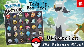 GUIA (Ubicacion y localizacion) - Cómo Capturar los 242 Pokémon De Hisui en Leyendas Arceus