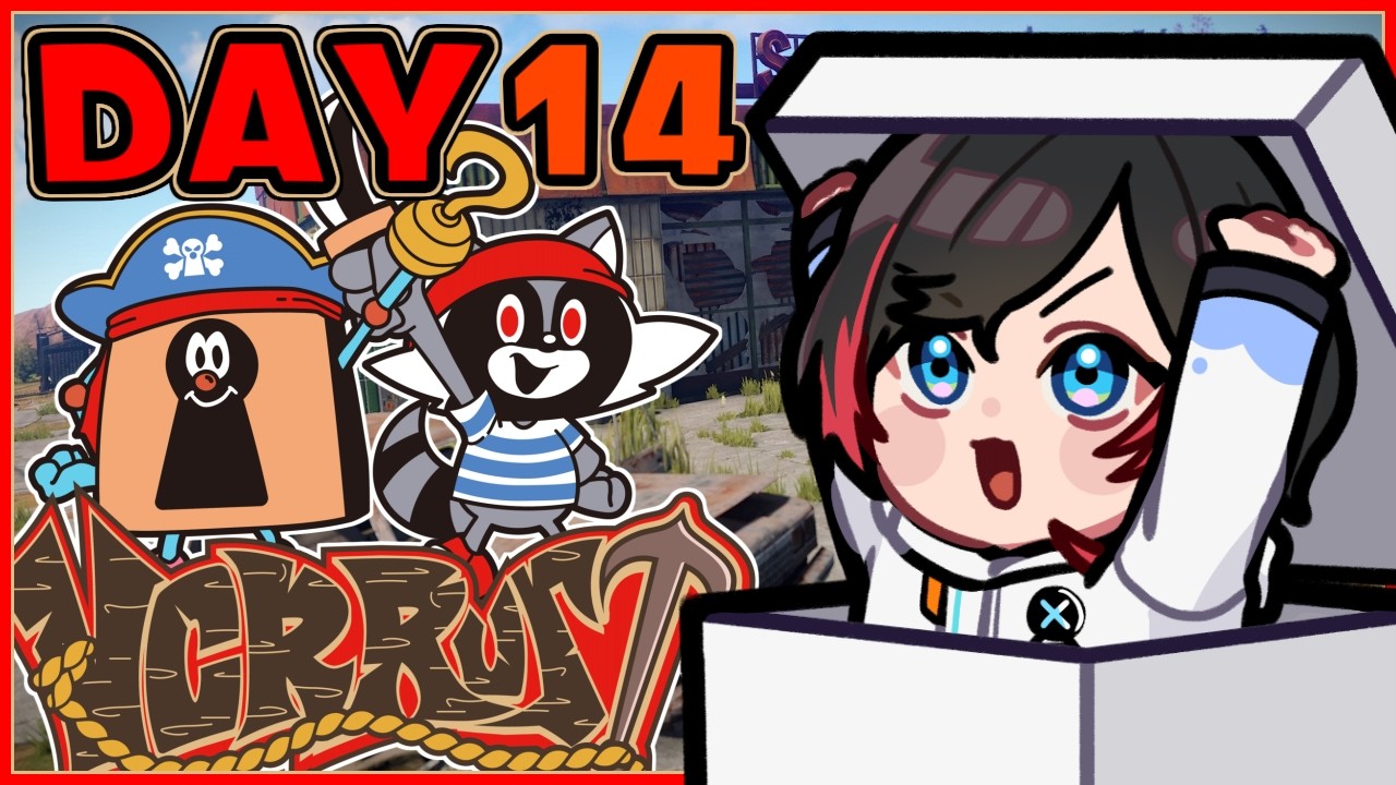 【VCR RUST】ドパガキ血盟海賊団 VCR RUST day14【うるか