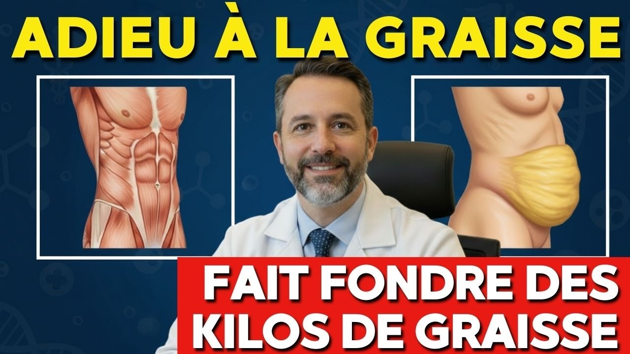 Le RÉGIME le PLUS SIMPLE au MONDE pour ÉLIMINER la GRAISSE ABDOMINALE (La Science Cachée)