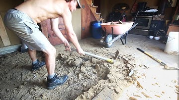 What I Found When I Tore Up My EARTHEN FLOOR : It