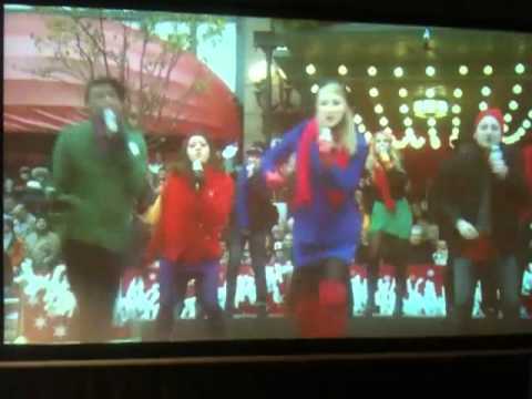 The Sing Off in the 2010 Macy's Parade