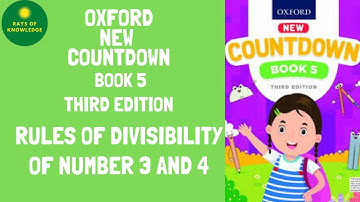 Rules of Divisibility of Number 3 and 4 | Oxford New Countdown Book 5 Third Edition | Exercise 3a
