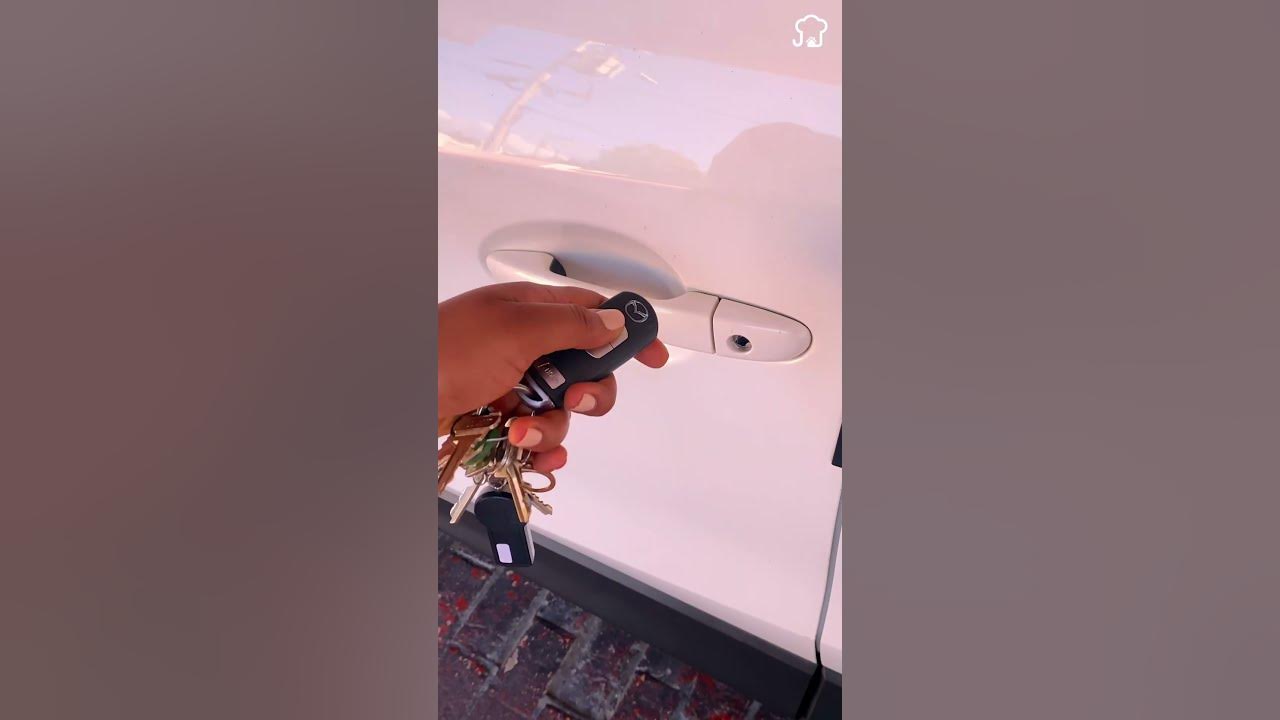 If someone puts a coin in the car door handle, call the police