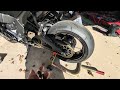 2024 Ninja ZX10R longer chain install - WHY??