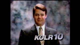 KOLR-TV Channel 10 CBS Springfield Mo ID With Dan Lucy Back In The Fall Of 1990
