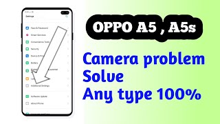 OPPO A5 , A5s , Camera problem solve Any type problem solve 💯% working trick screenshot 1