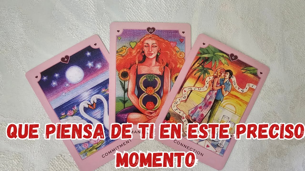 Que SIENTE Por Mi Y Cómo Me PERSIVE En Este Momento? Lectura Tarot YouTube