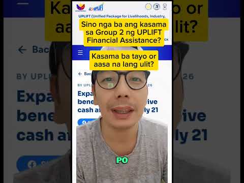 ✅2K Uplift Financial Assistance: Sino ang mga kasali sa Group 2.