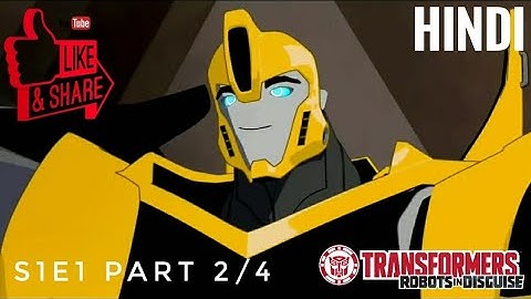 Transformers Robots in Disguise : S1E1 Part 2/4 | Episode 1in Hindi |