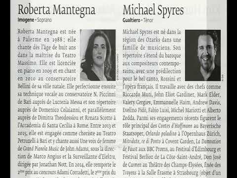 ROBERTA MANTEGNA - MICHAEL SPYRES - BELLINI - IL PIRATA