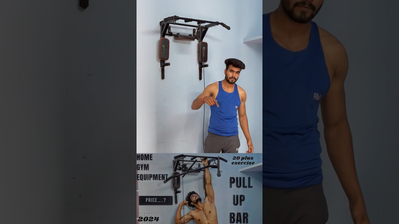 My home gym pull up bar ✅ #homeworkout #pullups #viralshort #minivlog #homegym