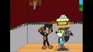 Rachel the raccoon on abc Saturday morning cartoons (2001 recording)