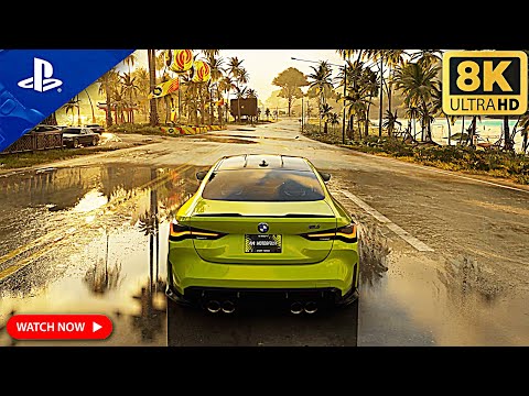 The Crew: Motorfest Looks AMAZING in 8k Max Settings! RTX 4090 Ray Tracing Next Gen PC Gameplay!