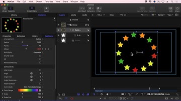 Apple Motion 5.3: Use Replicators To Create Patterns