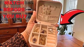 12 Pcs Mini Travel Jewelry Case Bridesmaid Proposal Gift Boxes, Small PU Leather Earring Organizer