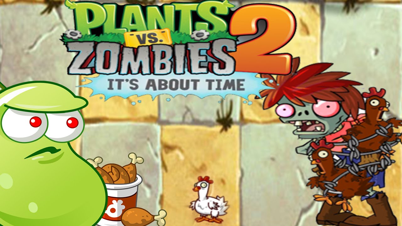 Plants vs Zombies 2 - Chicken Week Gameplay Walkthrough - YouTube
