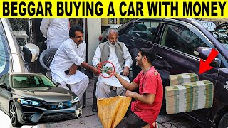 Beggar Buying a Car with Money - Rich Beggar @SmartiesPrankTV