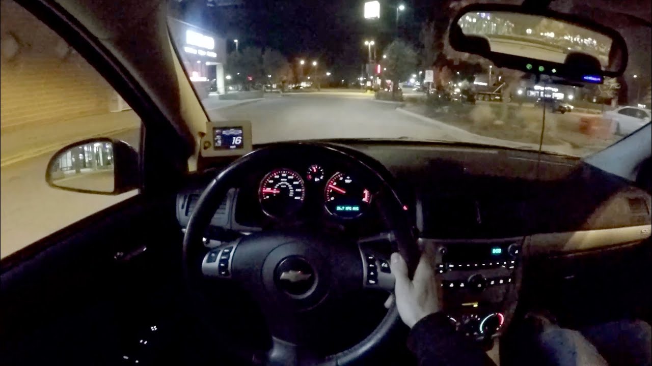 2009 Chevrolet Cobalt Ss Wr Tv Pov Night Drive