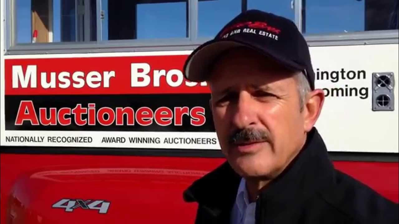 Musser Brothers Auction farm equipment auction in Wyoming. YouTube