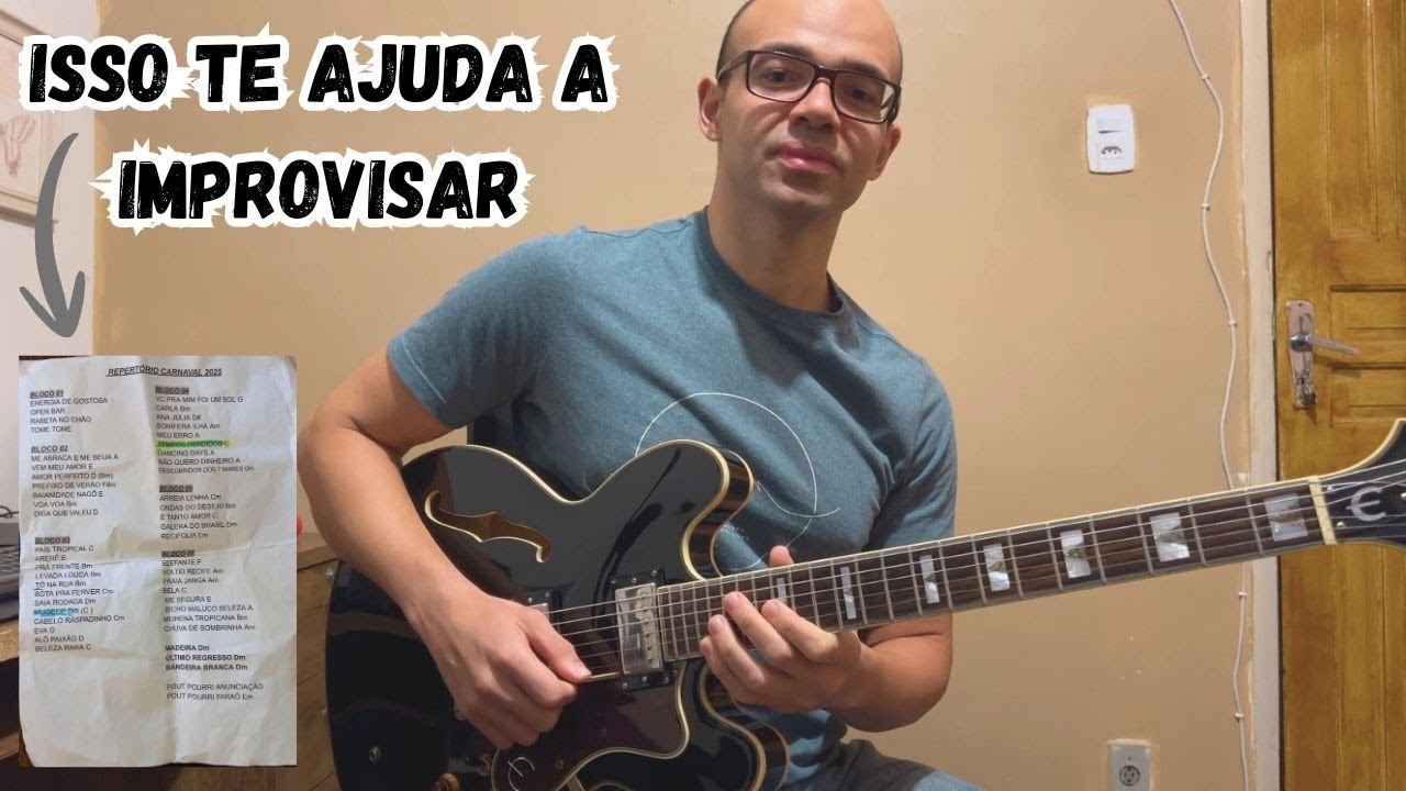 Ninguém te fala sobre isso para ter um improviso melhor