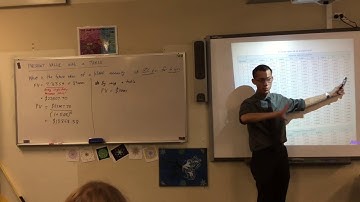 Present Value (2 of 2: Finding it directly with a table)