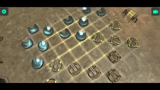 Battle Checkers: Infinity War - free 3D traditional checkers (draughts) game for Android - gameplay. screenshot 2