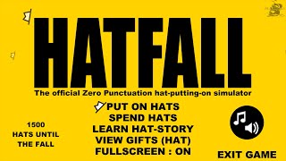 Let's play Zero Punctuation: Hatfall - Hatters Gonna Hat Edition (PC game on Steam) 1080p 60fps