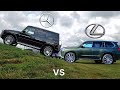 TOUGH LUXURY! -- 2021 Lexus LX 570 vs. Mercedes G-Wagon: Comparison