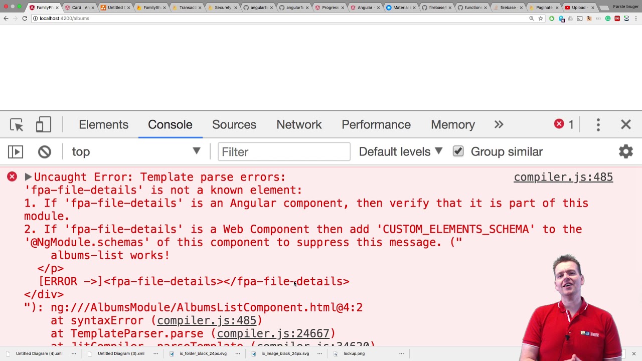 The Advanced Photo Sharing App | S1p96 | Using the file system in Albums | to export or not in Modul