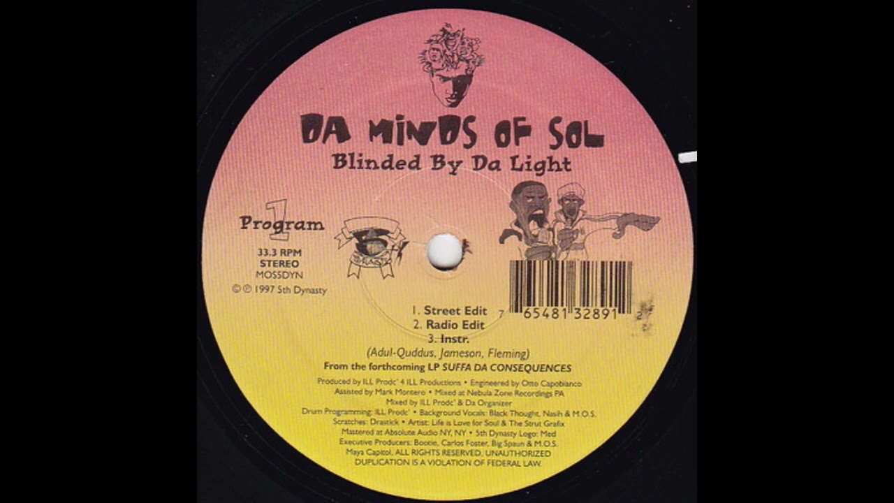 Da Minds Of Sol - Blinded By Da Light