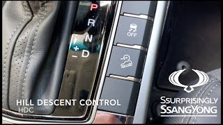 SsangYong Hill Descent Control